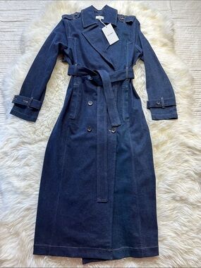 DL1961 Trench Coat Cromer Denim Jacket